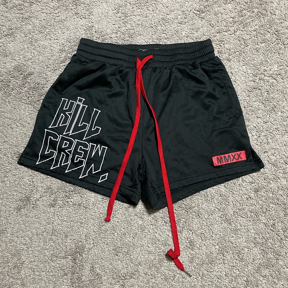 Woman’s Kill Crew Muay Thai shorts mid thigh cut black size M great condition